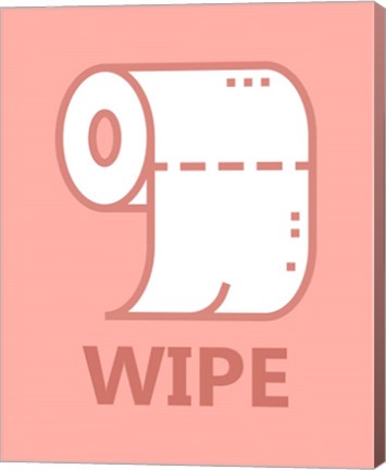 Girl's Bathroom Task-Wipe by Color Me Happy