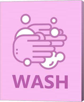 Girl's Bathroom Task-Wash by Color Me Happy