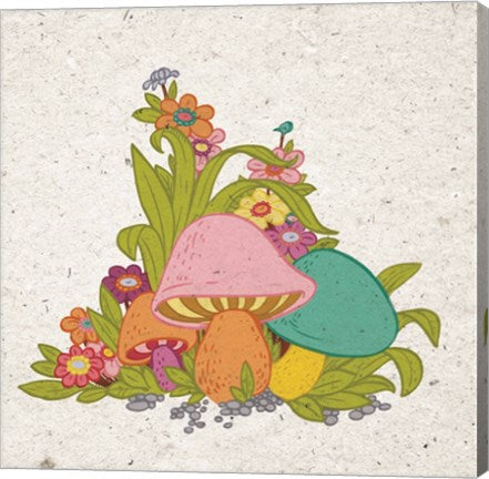 Bold Mushroom by Color Me Happy
