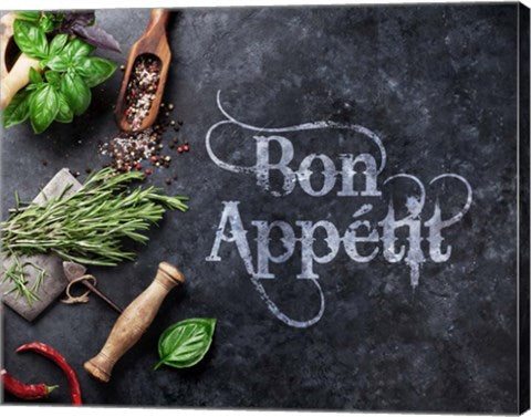 Bon Appetit Herbs and Spices by Color Me Happy