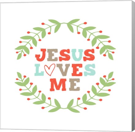 Jesus Loves Me-Garland by Inspire Me