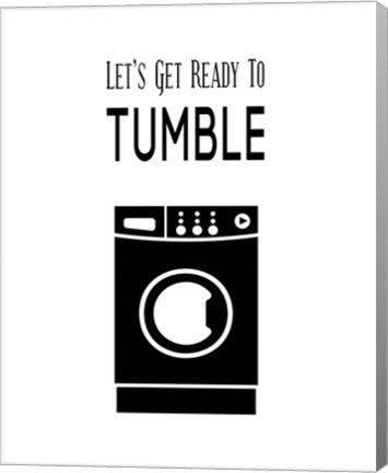 Let's Get Ready To Tumble - White by Color Me Happy