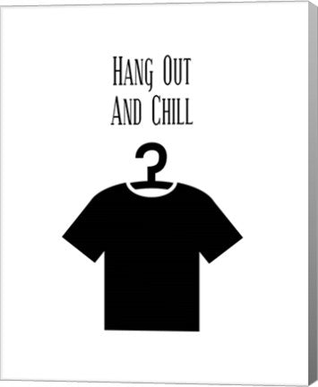 Hang Out And Chill - White by Color Me Happy