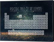 Periodic Table Gold Dust - Blue by Color Me Happy