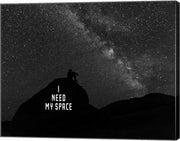 I Need My Space - Black and White by Color Me Happy