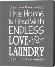 Endless Love and Laundry - Gray by Color Me Happy