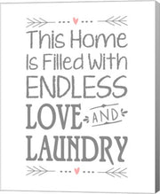 Endless Love and Laundry - White by Color Me Happy