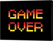 Game Over  - Red by Color Me Happy