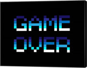 Game Over  - Blue by Color Me Happy