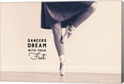Dancers Dream With Their Feet by Color Me Happy