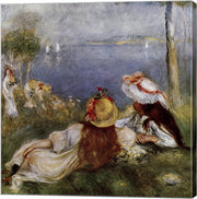 Filles au bord de la mer by Pierre-Auguste Renoir