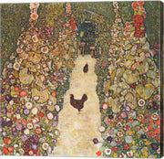 Garden Path with Chickens, 1916 by Gustav Klimt