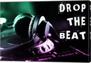 Drop The Beat - Green and Pink by Color Me Happy