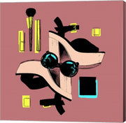 Fashion Acessories Square Layout Red by Color Me Happy