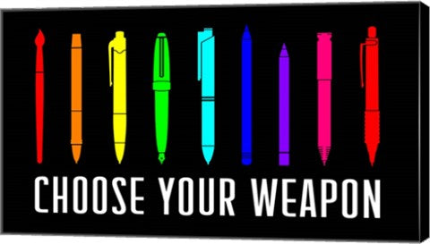 Choose Your Weapon - Rainbow by Color Me Happy