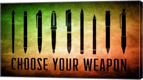 Choose Your Weapon - Scrotched Earth by Color Me Happy