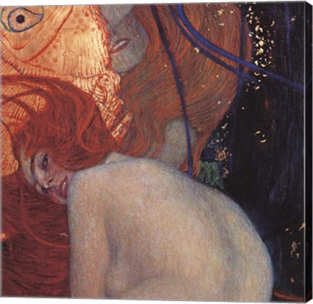 Goldfish Detail by Gustav Klimt