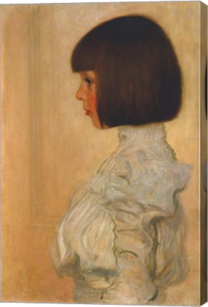 Portrait of Helene Klimt by Gustav Klimt