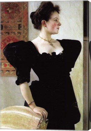 Portrait of Marie Breunig by Gustav Klimt