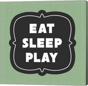Eat Sleep Play Football - Green Part II by Sports Mania