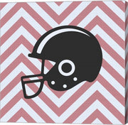 Eat Sleep Play Football - Pink Part III by Sports Mania