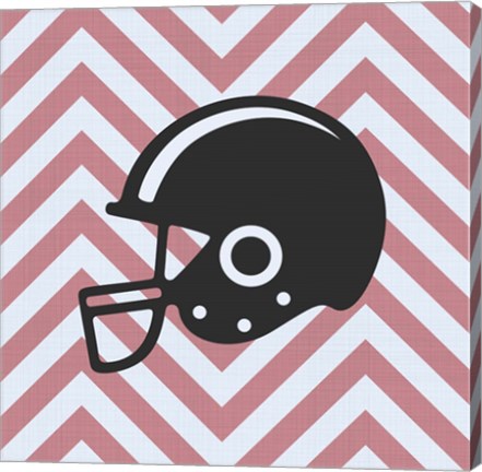 Eat Sleep Play Football - Pink Part III by Sports Mania