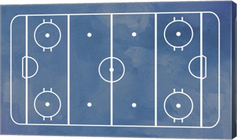 Ice Hockey Rink Blue Paint by Sports Mania