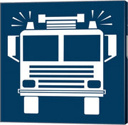 Front View Trucks Set I - Blue by Color Me Happy