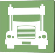 Front View Trucks Set II - Green by Color Me Happy