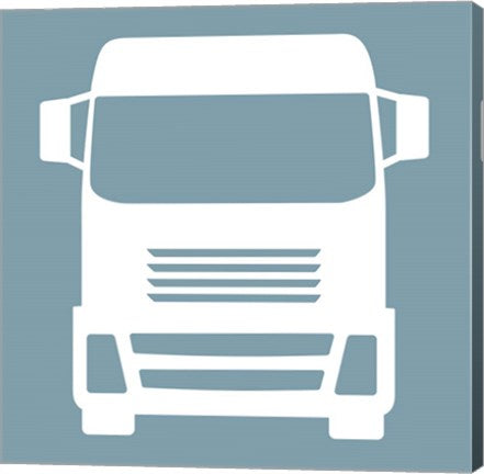 Front View Trucks Set II - Blue by Color Me Happy