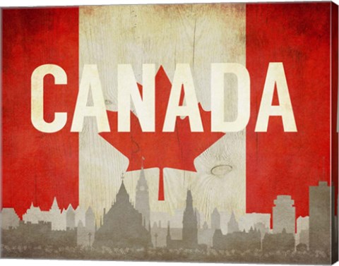 Ottawa, Canada - Flags and Skyline by Take Me Away