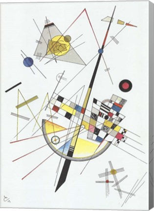 Delicate Tension (1923) by Wassily Kandinsky