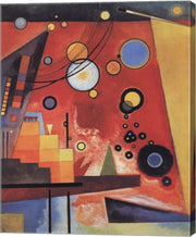 Heavy Red by Wassily Kandinsky
