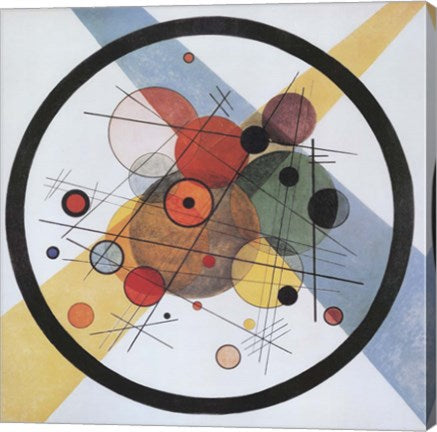 Circles in Circle by Wassily Kandinsky