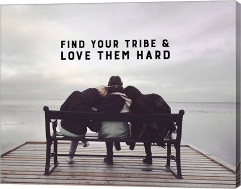Find Your Tribe - Friend Trio Color by Color Me Happy
