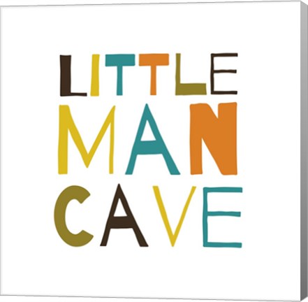 Little Man Cave Warm Color Palette by Color Me Happy