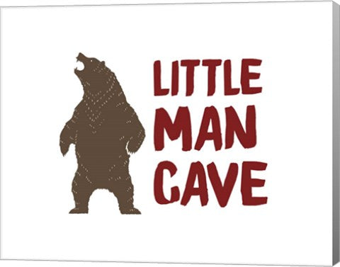 Little Man Cave Standing Bear Color by Color Me Happy