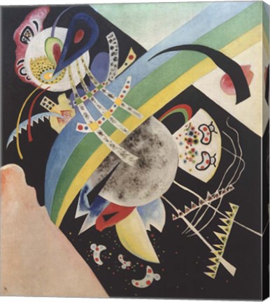 Circles and Black, 1921 by Wassily Kandinsky