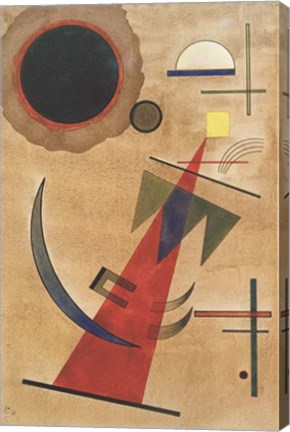 Pointed Red Shape, 1925 by Wassily Kandinsky
