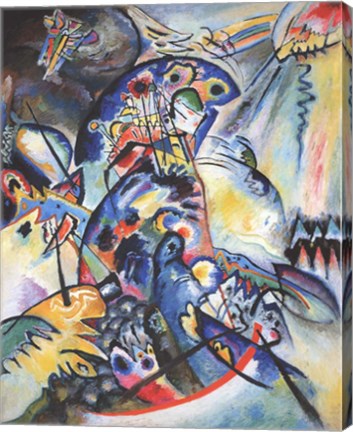 Blue Comb, 1917 by Wassily Kandinsky