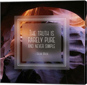 The Truth is Rarely Pure - Canyon by Quote Master