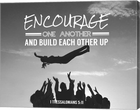 Encourage One Another - Celebrating Team Grayscale by Color Me Happy