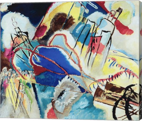 Improvisation No. 30 - Cannons (1913) by Wassily Kandinsky