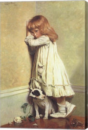 In Disgrace, 1885 by Charles Burton Barber