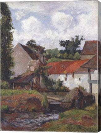 Farm at Osny by Paul Gauguin