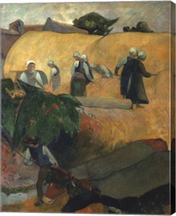 Breton Women by Paul Gauguin