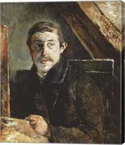 Gauguin Behind an Easel by Paul Gauguin