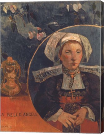 Belle Angele, 1889 by Paul Gauguin