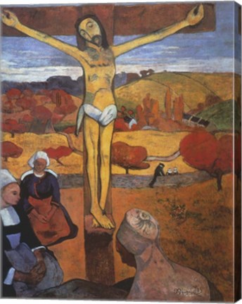 Yellow Christ by Paul Gauguin