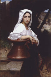 Italian Girl Drawing Water by William Adolphe Bouguereau